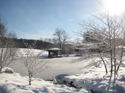 Winter im Kurpark