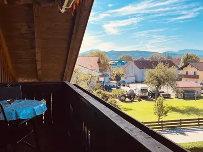 Bergblick vom Westbalkon