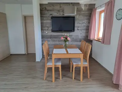 Blick zum Essbereich