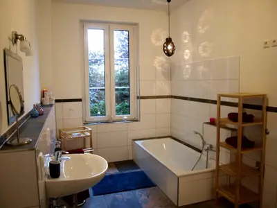 Badezimmer-Sommerflieder