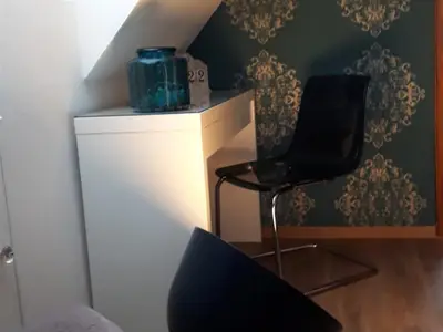 Schreibtisch im Wohnzimmer