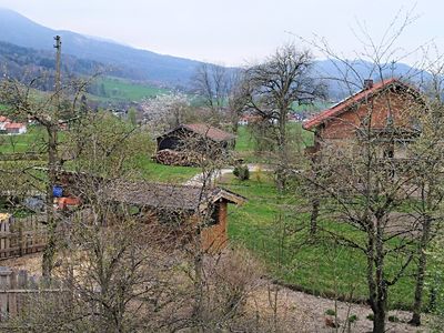 Aussicht vom Balkon