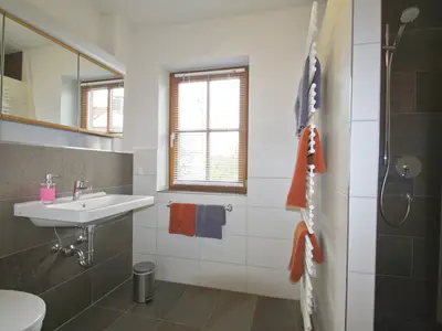 Badezimmer Ferienwohnung Hoamat