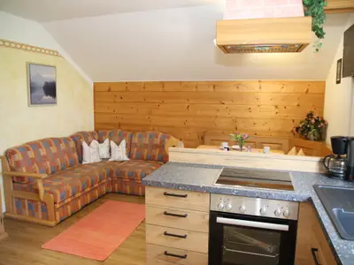 Wohnküche Ferienwohnung Sulzberg