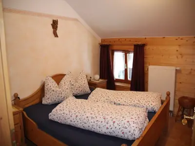 Schlafzimmer Ferienwohnung Sulzberg
