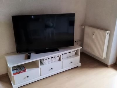 Wohnbereich mit Fernseher