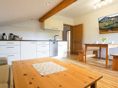 Wohnbereich mit Küche