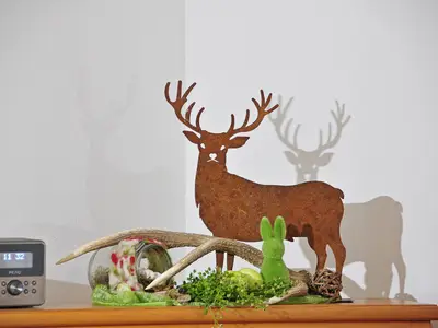 Ferienwohnung Heuberg Deko