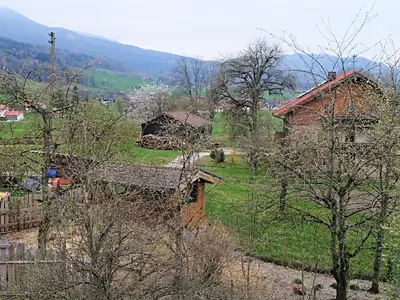 Aussicht vom Balkon
