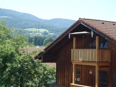 Blick auf Ostbalkon in Richtung Süden