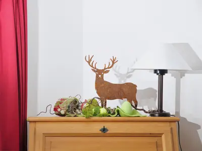 Ferienwohnung Schwarzenberg Deko