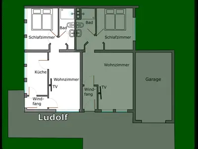 Ferienwohnung für 4 Personen (45 m²) in Bad Gandersheim 8/10