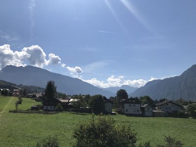 Bergblick vom Balkon