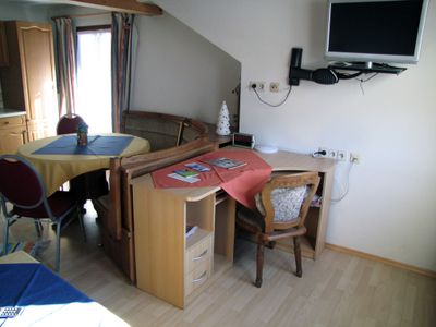 Schreibtisch  Ferienwohnung 35