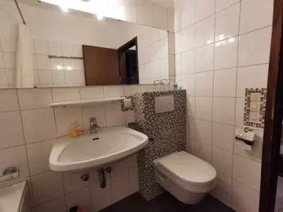 Badezimmer mit Toilette