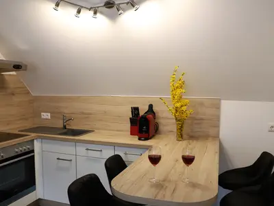 alt Ferienwohnungen Arikogel - Küche