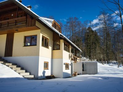 Ferienwohnung Stoablick im Winter