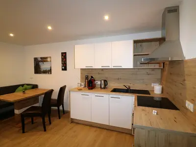 alt Küche und Essecke