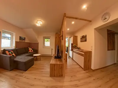 Wohnbereich mit Eingang