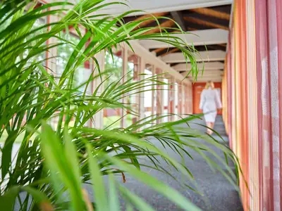 Badmantelgang zur Wo