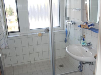 Badezimmer Whg Nr.2 mit begehbarer Dusche