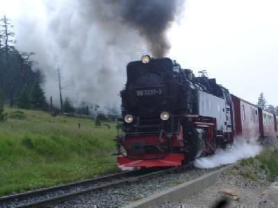 Brockenbahn ca.3,5 Std. Fußweg zum Brocken