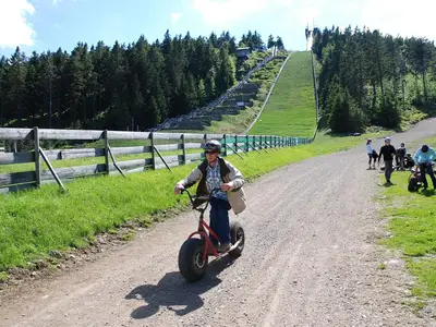 Monsterrollerabfahrt vom Wurmberg