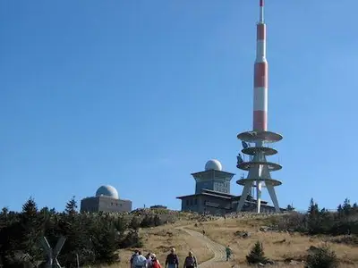 Sendemast auf dem Brocken