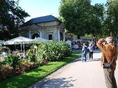 Palmencafe an der Wandelhalle, gegenüber der Spielbank