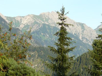 Terassenblick zum Rauhhorn