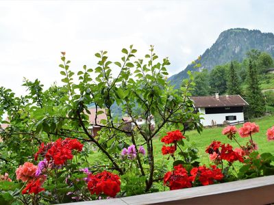 Blick vom Balkon Imberger Horn &amp; Iseler