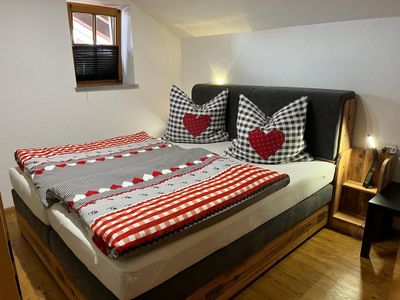 Geisteier's Hüs, Schlafzimmer Bett