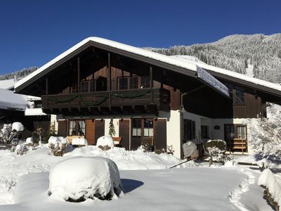 Haus im Winter