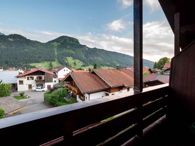 Aussicht vom Balkon