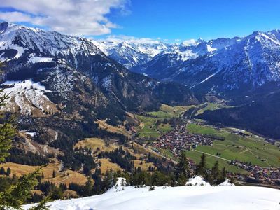 Blick vom Hirschberg auf Bad Oberdorf