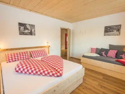 Alpstube - Schlafzimmer