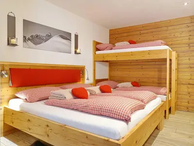 Schlafzimmer im Bergsteigernest