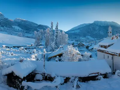 Blick aus dem Schlafzimmer