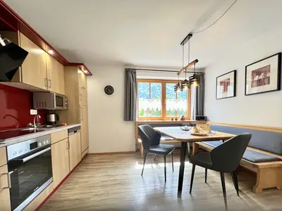 4 Sterne FW Gaby Ferienhaus Wille - Sitzecke Küche