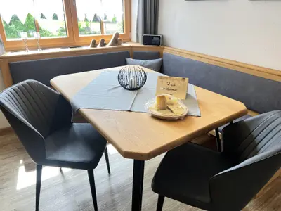 4 Sterne FW Gaby Ferienhaus Wille - Sitzecke Küche