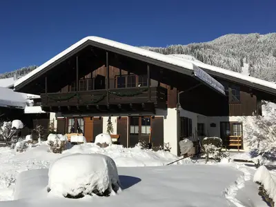 Haus im Winter