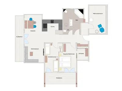 Ferienwohnung für 4 Personen (105 m²) in Bad Hindelang 5/10