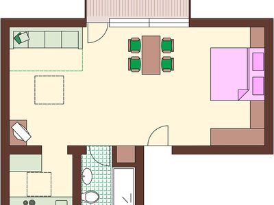 Appartementhaus Lafenthaler Skizze Layout 9