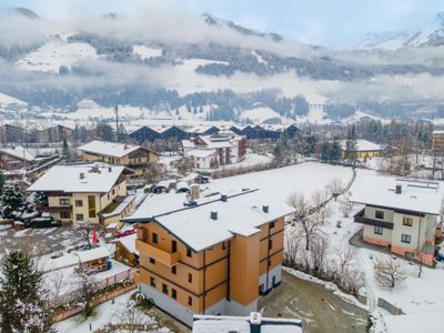 Außenseite Ferienhaus [Winter]