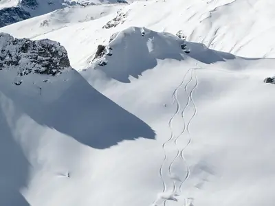 Drohne Freeride Mauskarspitz (c) Gasteinertal Tour