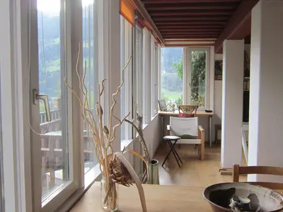 Ferienhaus Wierer Ansicht Terrasse