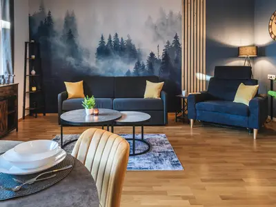 Gemütliches Wohnzimmer (Eulennest)