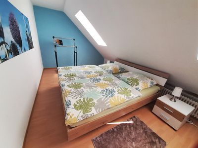 Fewo Schmidt - Schlafzimmer 2 mit Doppelbett