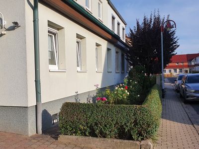 Ferienwohnungen Hainichglück-Außenansicht Ferienwohnung Rosengarten