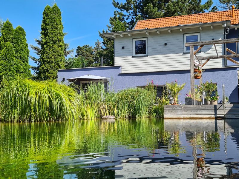 Ferienwohnung bei der Linde - Hausansicht Sommer